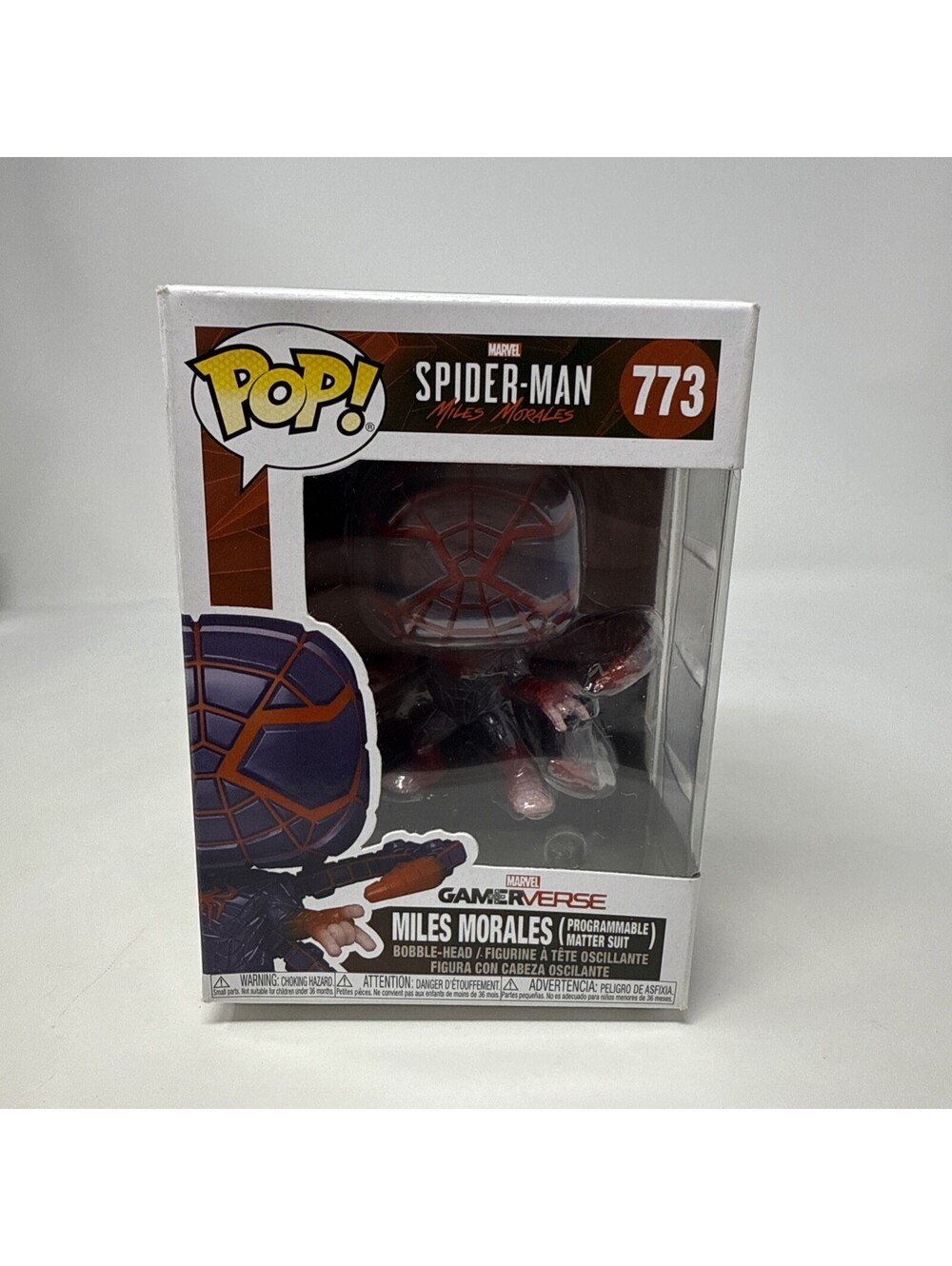 Funko Pop! Vinyl Marvel - Miles Morales Programmable Matter Suit (Metallic) #773